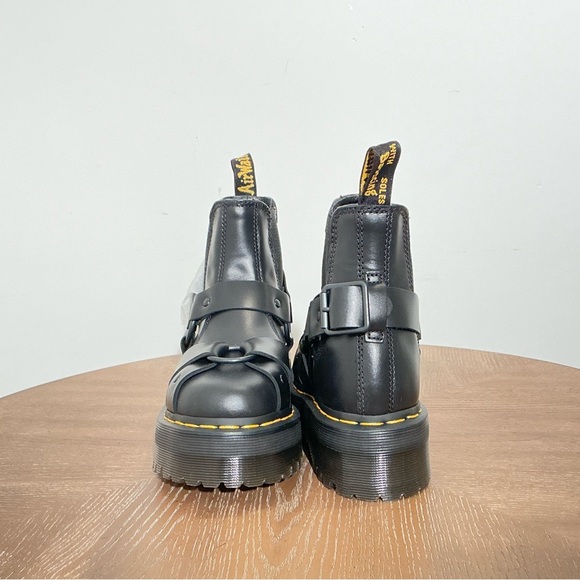 Dr. Martens Unisex 2976 Quad Harness Paris Leather Boots - Picture 9 of 9